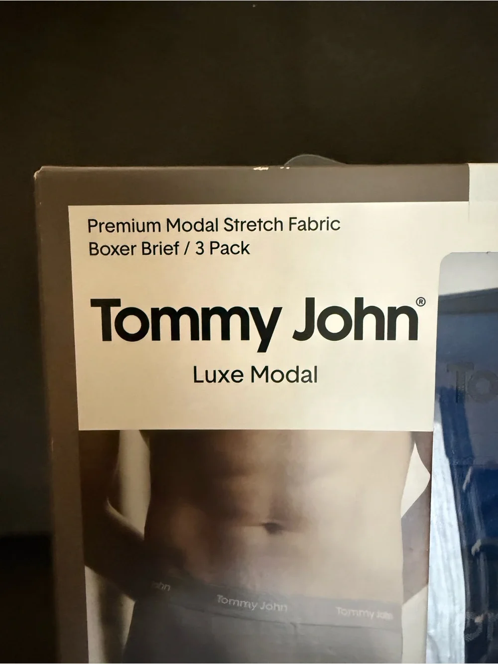 Tommy Hilfiger Luxe Modal 3-Pack Boxer Briefs - Navy/Light Green/Blue